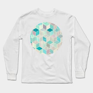 Vacation Patchwork Long Sleeve T-Shirt